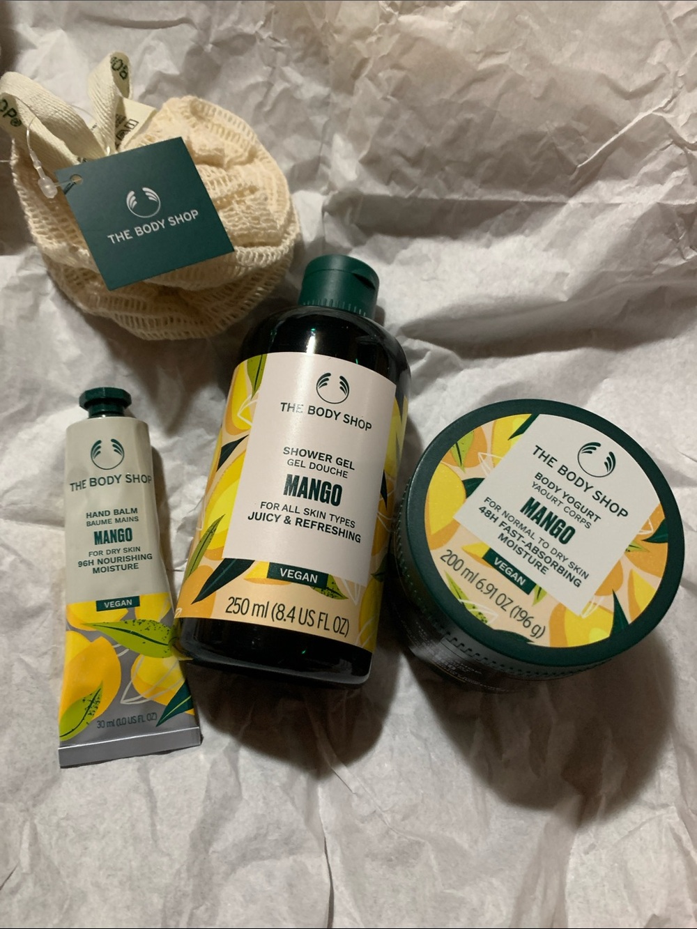 The Body Shop Mango Sweetness & Sunshine Body Essentials Gift Set